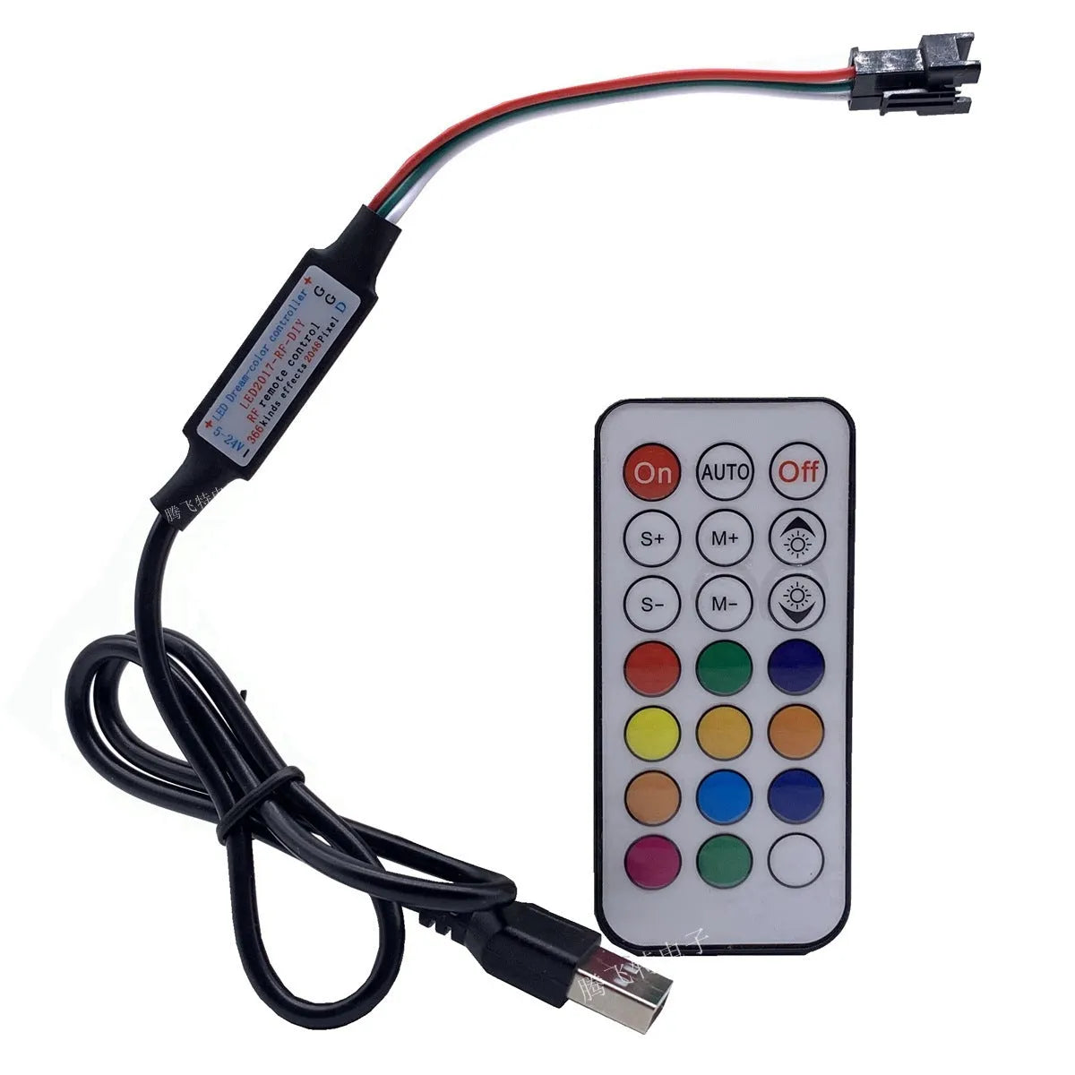 Magic Color Controller remote control for LED strip lights with 21 keys