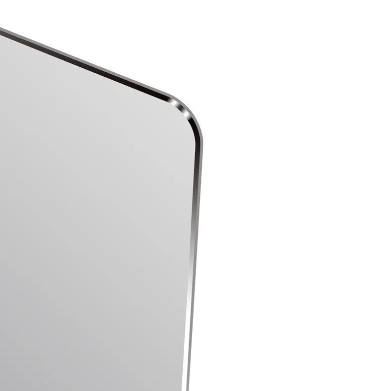 Aluminium Alloy Metal Mouse Pad Double Side Hard Desk Mat for Gaming Office Work with Anti-Skid Base Black Silver Grey Turquoise Gold