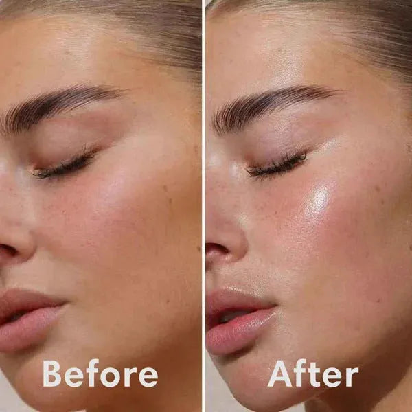 75ml bottle of collagen night mask with applicator brush for skin firming and hydration.