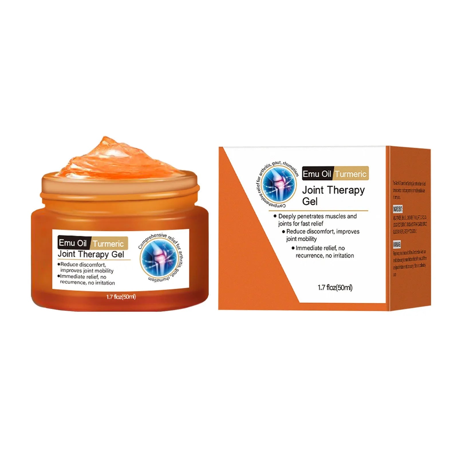 Turmeric Joint Neck Cream 50ml tube for pain relief and moisturising, suitable for women and men