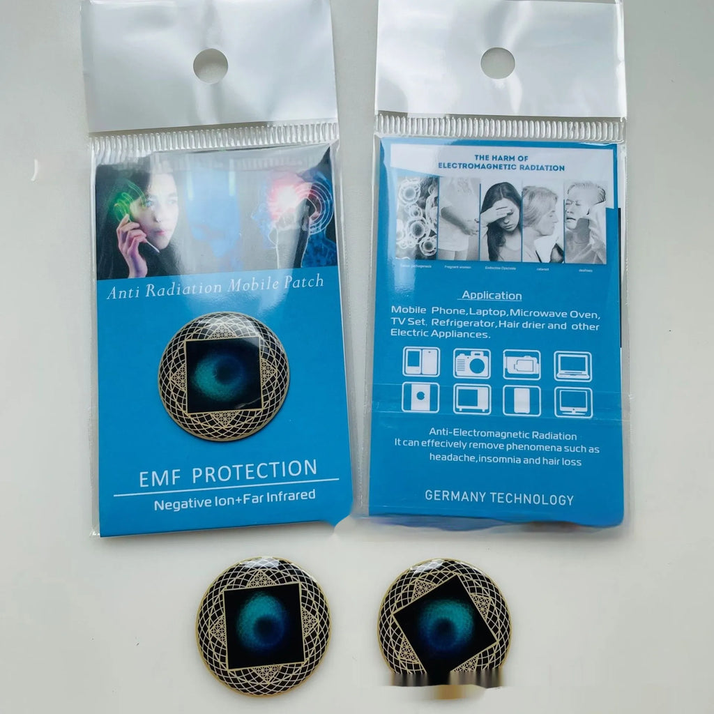 Anion phone sticker THz energy shield 1 pack with 89% radiation elimination figure, default style