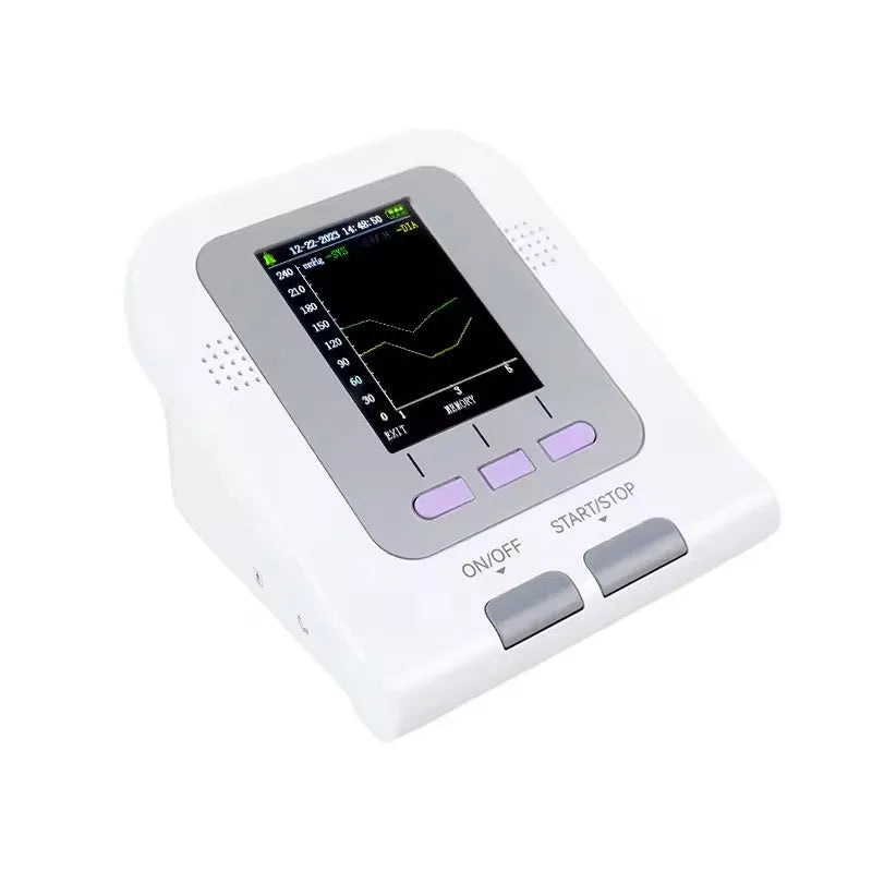 CONTEC08A veterinary digital blood pressure monitor with colour screen and cuff for animals.