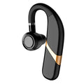 X9 hanging ear single ear Bluetooth headset in black with charging compartment