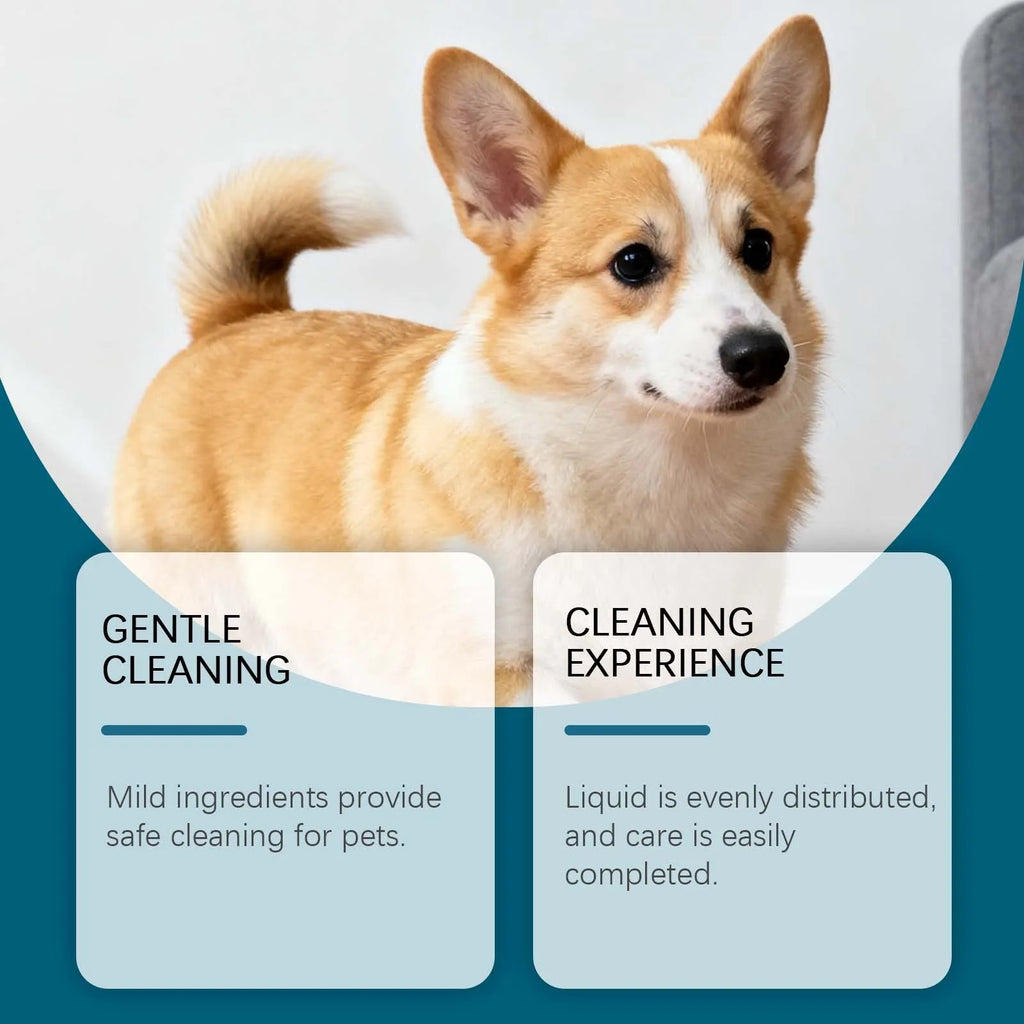 60ml bottle of dog ear care drops with chamomile extract for gentle pet ear cleaning