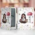 PU leather protective case with built-in kickstand for 7 inch Kindle Paperwhite in a dark grey finish