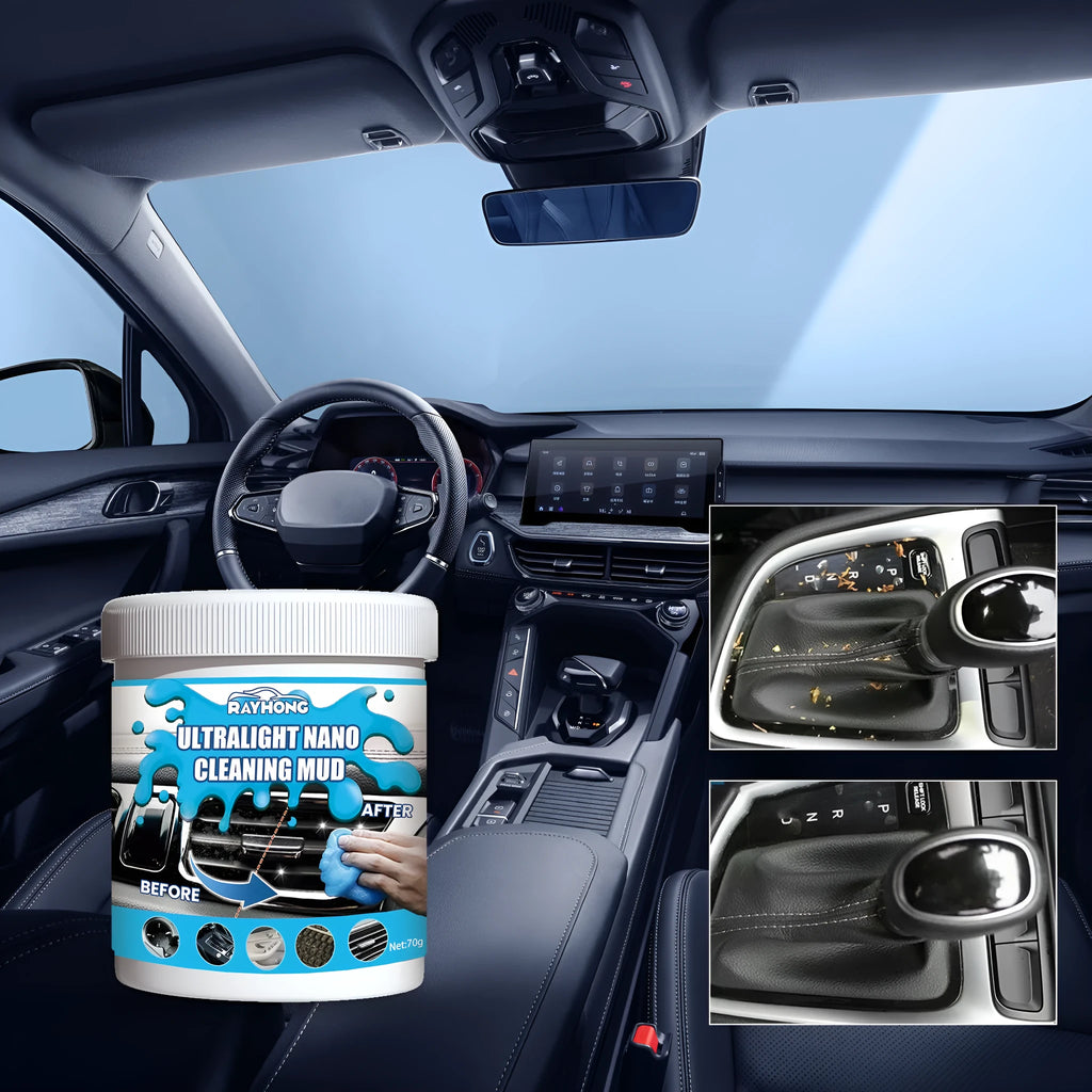 Car interior cleaning soft gel adhesive putty for dust removal, 70g size