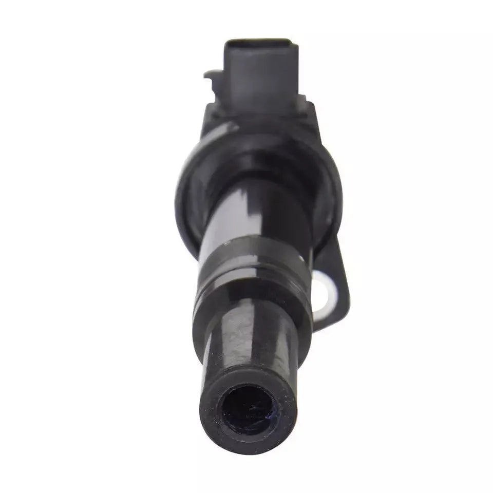 Black Hyundai ignition coil with reference numbers 27301-3E400 for 4-cylinder engines