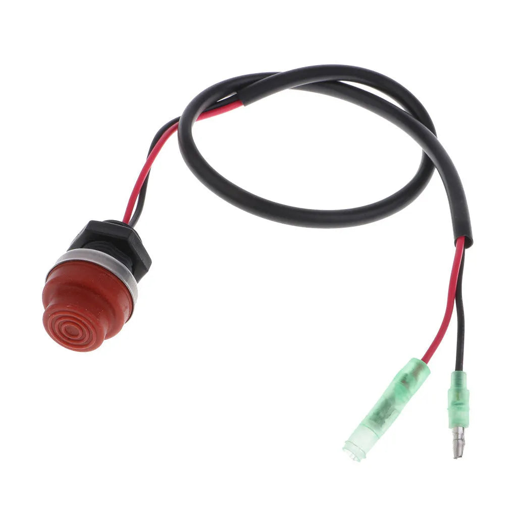 YAMAHA brand motorboat engine kill switch with rope lanyard