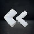 EPE pearl cotton corner protectors U10 style with 10mm slot width, 800-piece pack