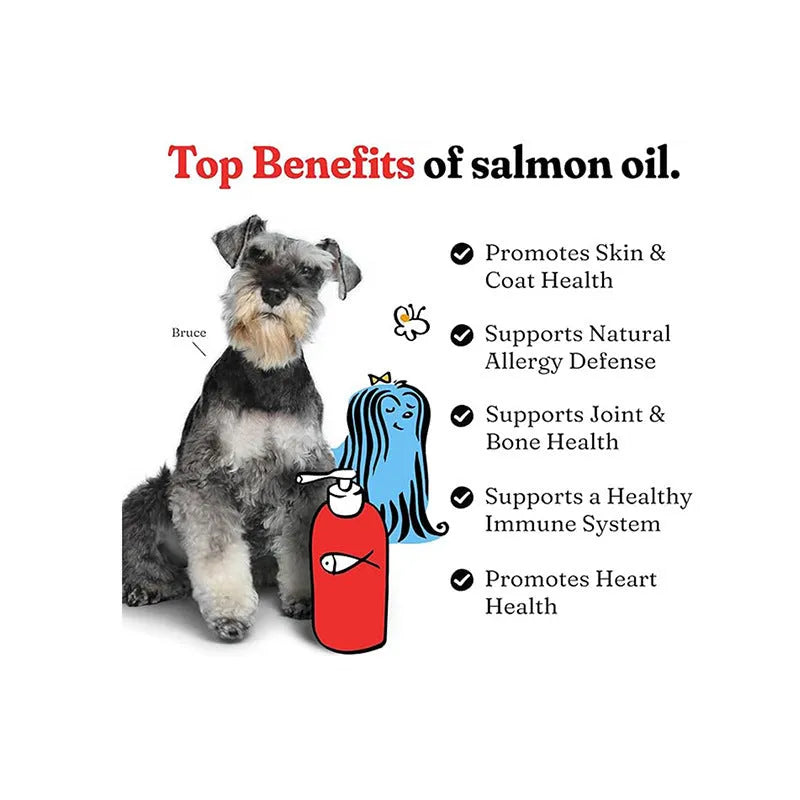 300g pet fish oil supplement for cats and dogs hair-proof health