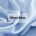 Double-sided silk duvet cover in Lotus Pink colour with plain weave texture