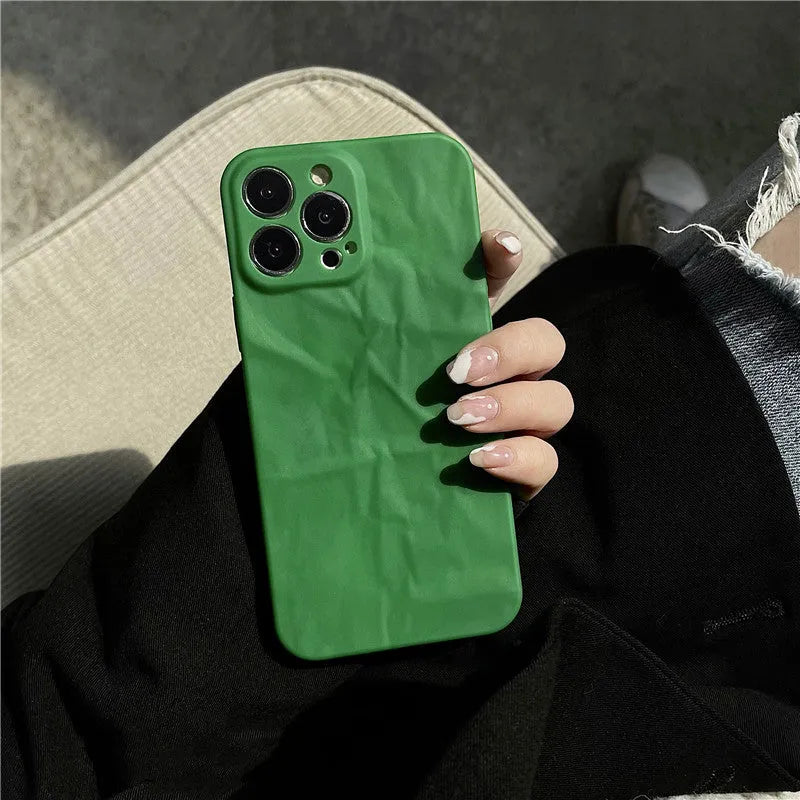 Klein Blue art TPU protective case for Apple AirPods, blue colour, soft shell design.