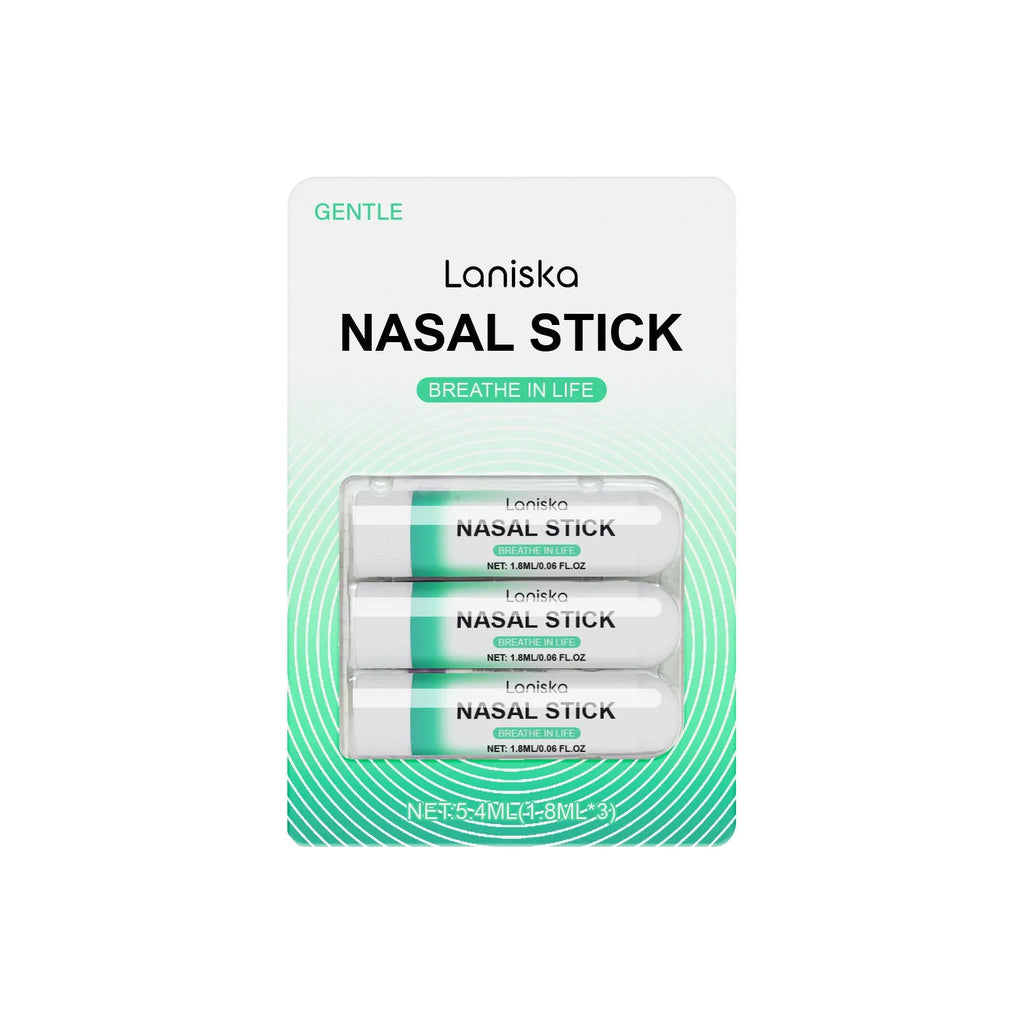 Menthol mint nasal soothing gel kit with three single-use sachets.