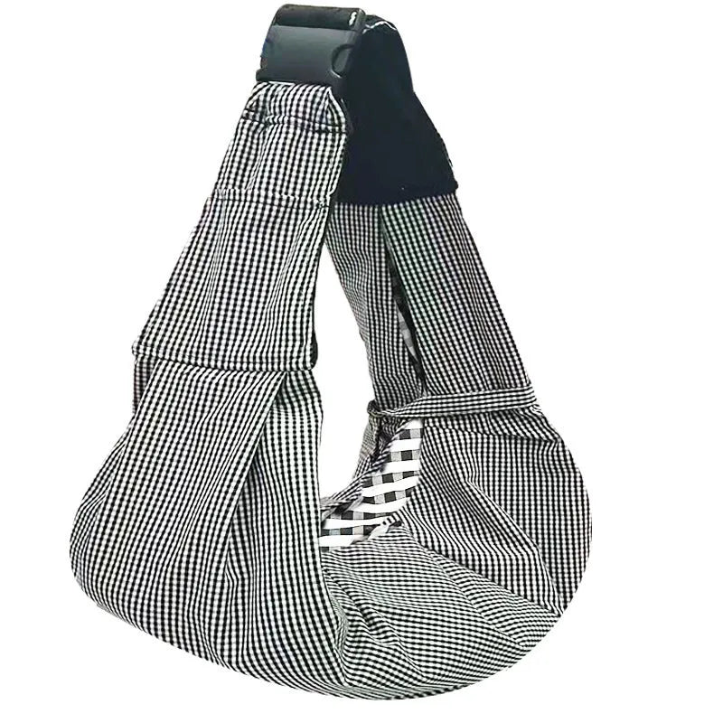 Soft adjustable shoulder strap dog carrier bag in multiple colour options for pets under 7.5kg