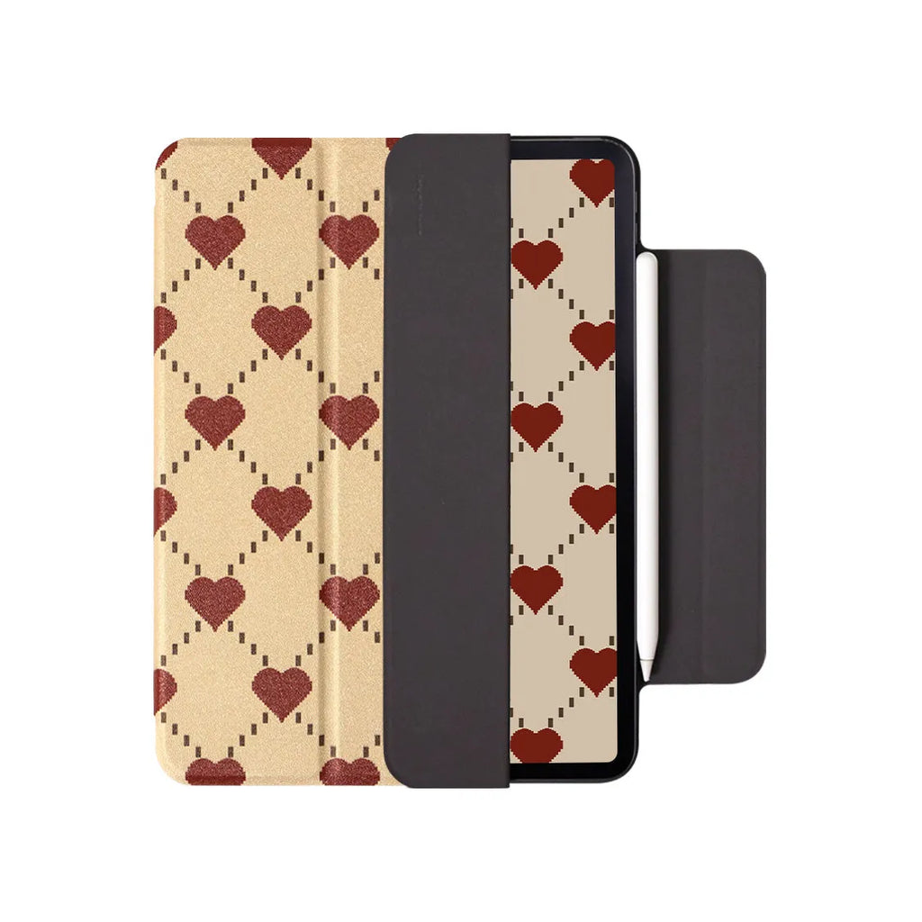 Magnetic double-sided polyurethane protective case for 10.9-inch iPad Air 4 and iPad Air 5.