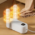 D4 black intelligent automatic shoe dryer with timer and waterproof baking technology
