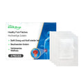 Pack of four healthy foot patches containing ginger, mugwort root, and lavender oil.