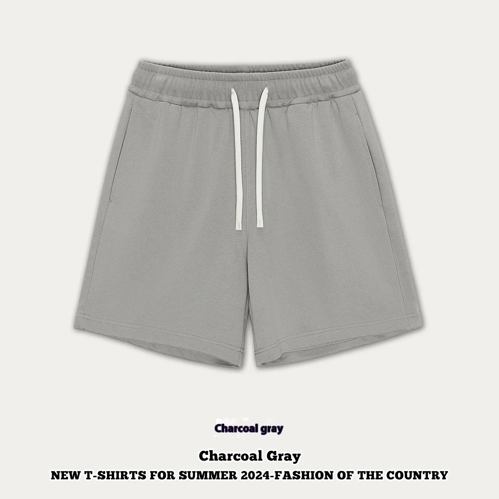Casual cotton denim shorts for babies and toddlers in loose fit with multiple colour options