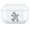 Simple solid colour PC protective shell case for AirPods Pro 3 charging case