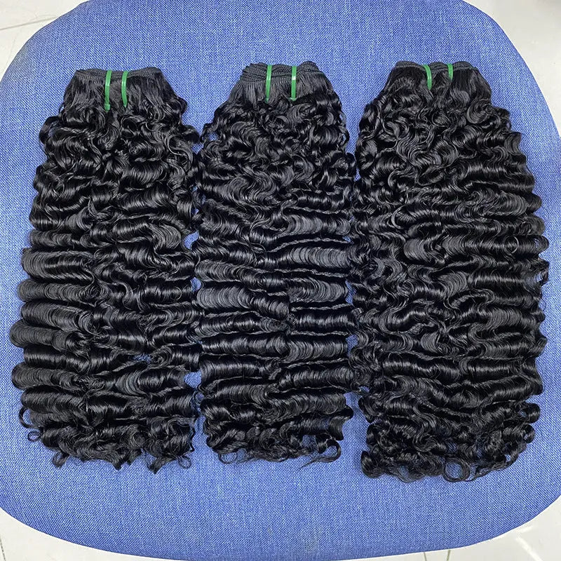 Pissy06 colour real human hair front lace wig shown in long lengths with natural styling.