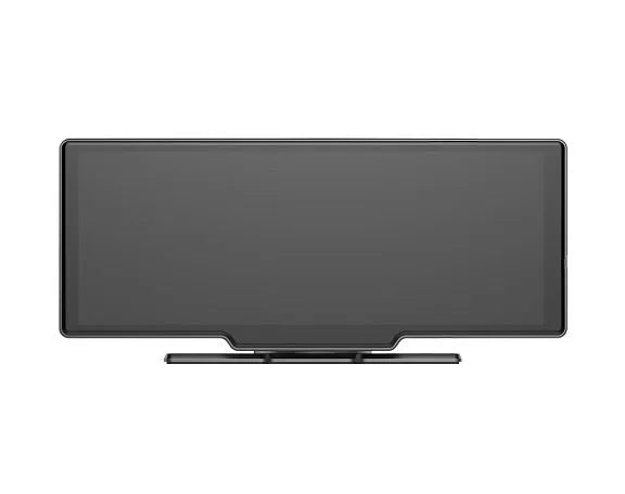 CarSmart 10-inch black touchscreen unit mounted on car dashboard showing navigation map