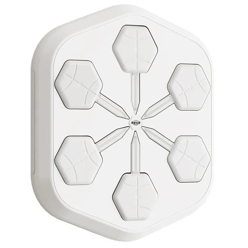 Smart Bluetooth Music Boxing Machine V3 wall target in white with PU striking surface