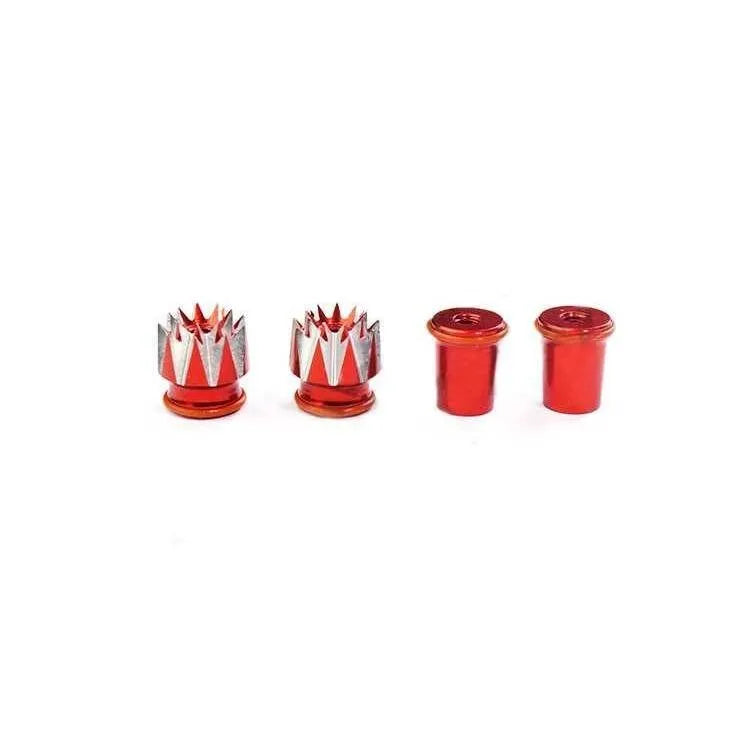 FPV remote control split non-slip rocker head metal 3D rocker M3 in black and red colour options