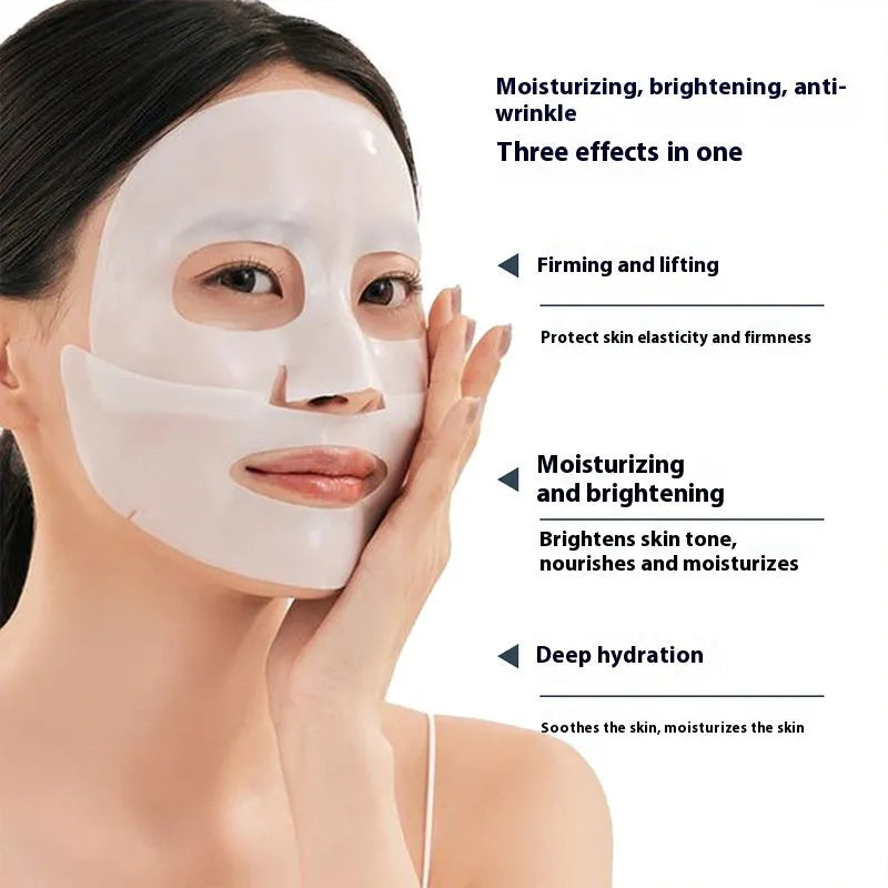 28ml collagen anti-wrinkle moisturising face mask single piece packaging