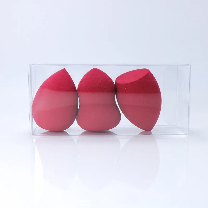 Super soft powder-free makeup egg in Sky Blue, 6x4cm hydrophilic polyurethane blending sponge