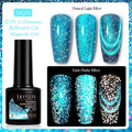 Diamond In The Debris Cat Eye Series nail polish gel in six colours with glitter fragments