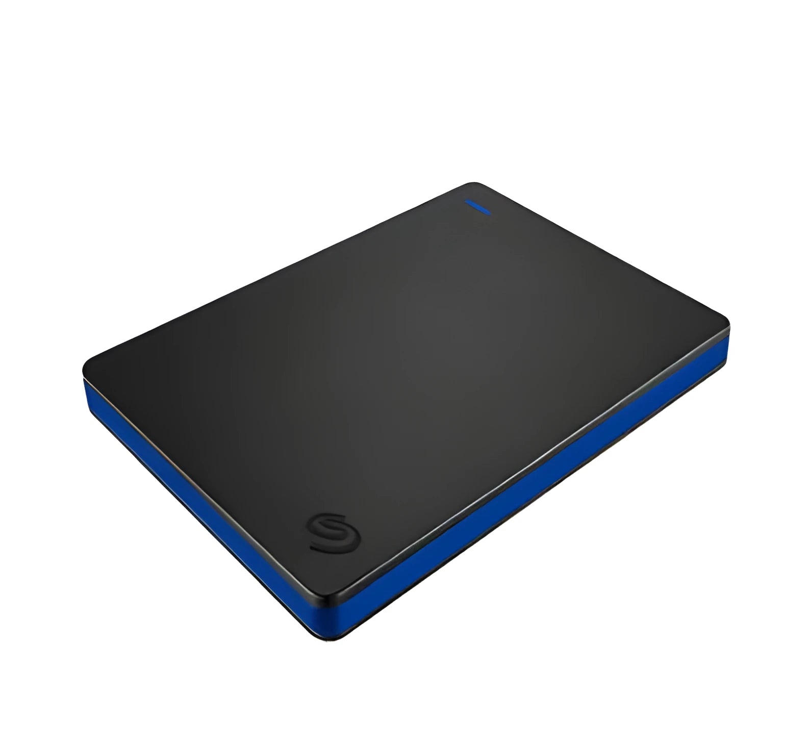 Mobile hard drive 2.5-inch portable external storage in black with USB 3.0 cable