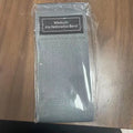 Nylon cloth resistance band for hip and leg exercises in light gray with cloth bag for storage
