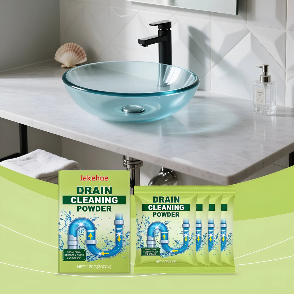 120g drain cleaning powder pack for kitchen and bathroom pipe blockages