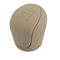 Silicone car gear cover with non-slip textured surface in black colour, universal fit for gear stick