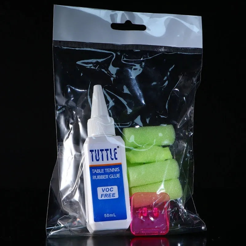 50ml bottle of water-soluble inorganic table tennis glue for racket rubber