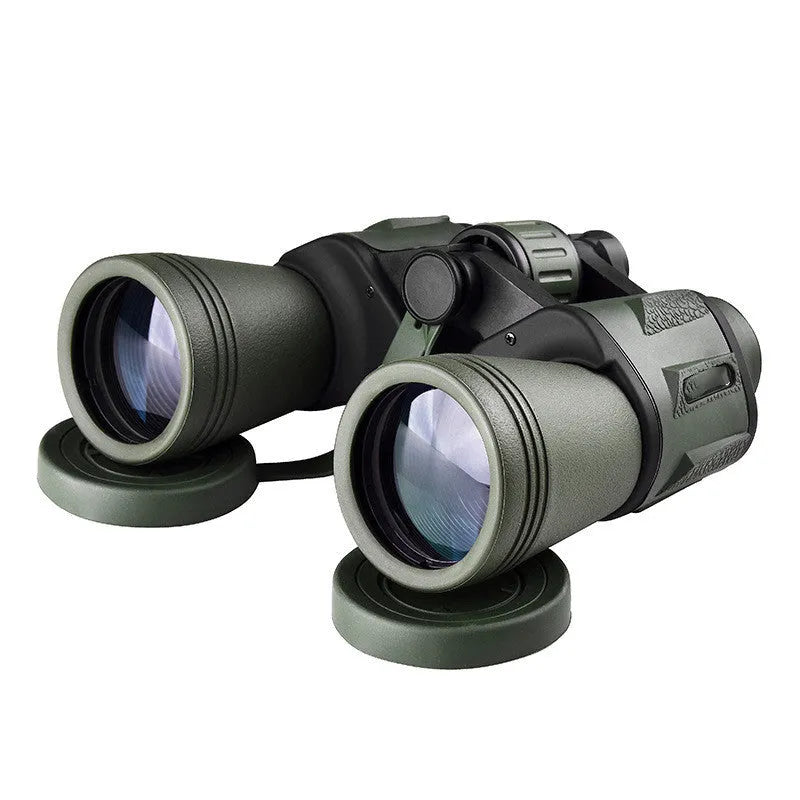 20x50 binoculars with BAK4 prism and FMC coating, rubber armour, black finish