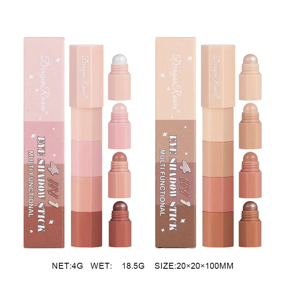Waterproof four-section eyeliner pen suit eye shadow set in DR89A and DR89B colour options