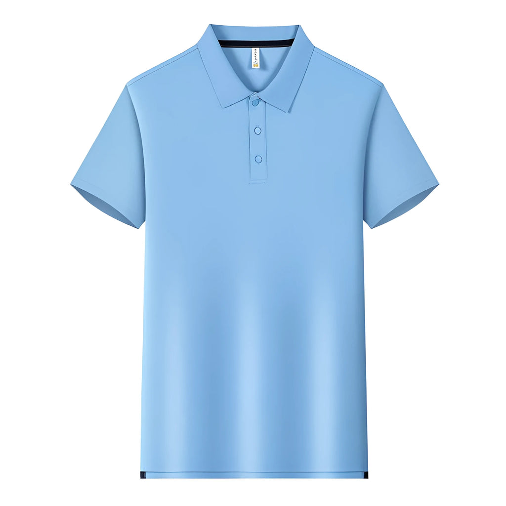 190g Tianshu cotton split solid colour polo shirt, short sleeve, polyester fibre, regular fit, sizes S to 4XL, 11 colours