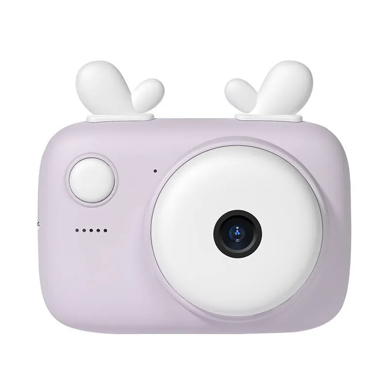 A2 Kids Macaron style digital camera in choice of colours, showing compact design with lens and 2.4-inch screen.