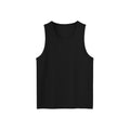 Slim fit men's or women's stretch top shown as a vest and short sleeve tee in beige, grey, and black colours.