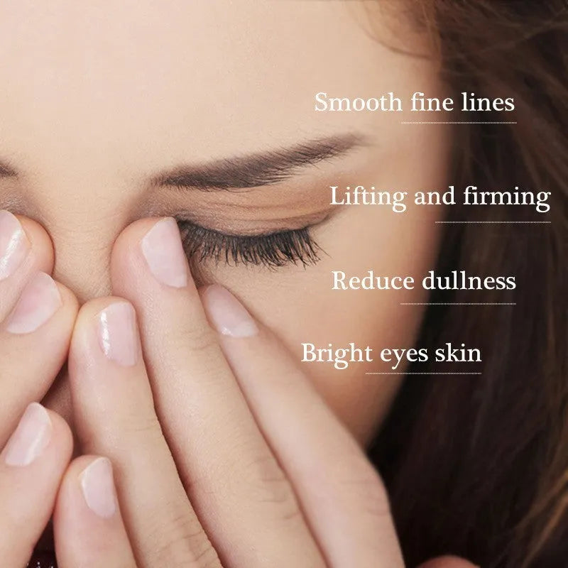A 20g jar of peptide anti-dark circle eye cream for reducing puffiness and moisturising.