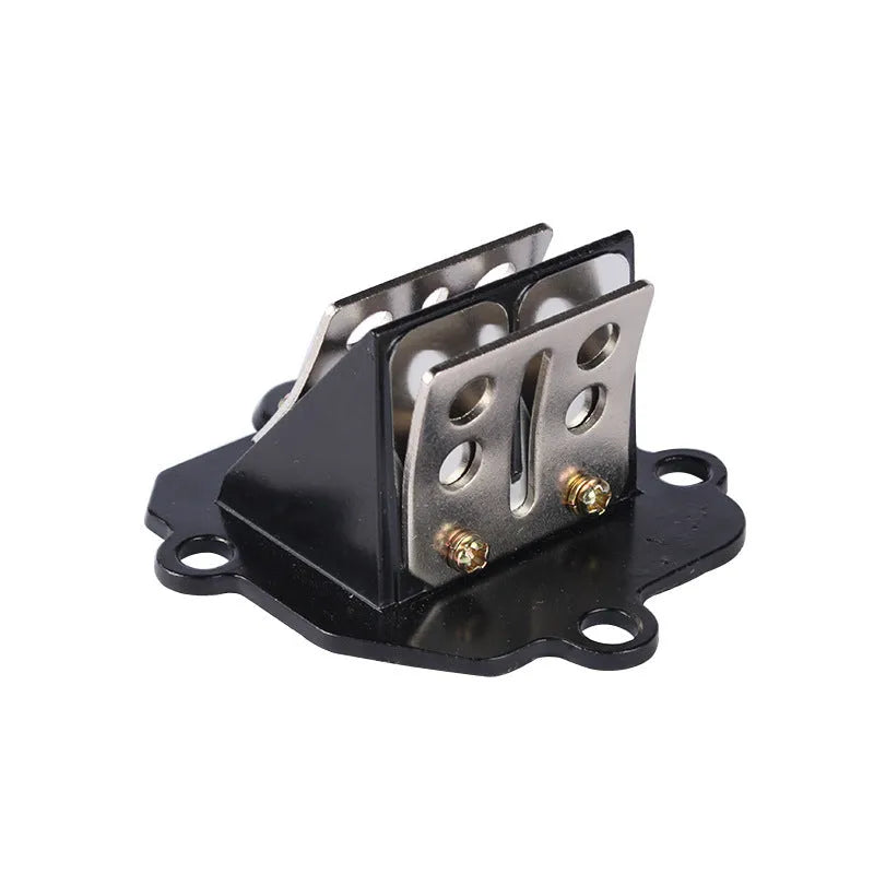 Green painted carburetor spring valve for scooter models with titanium steel construction