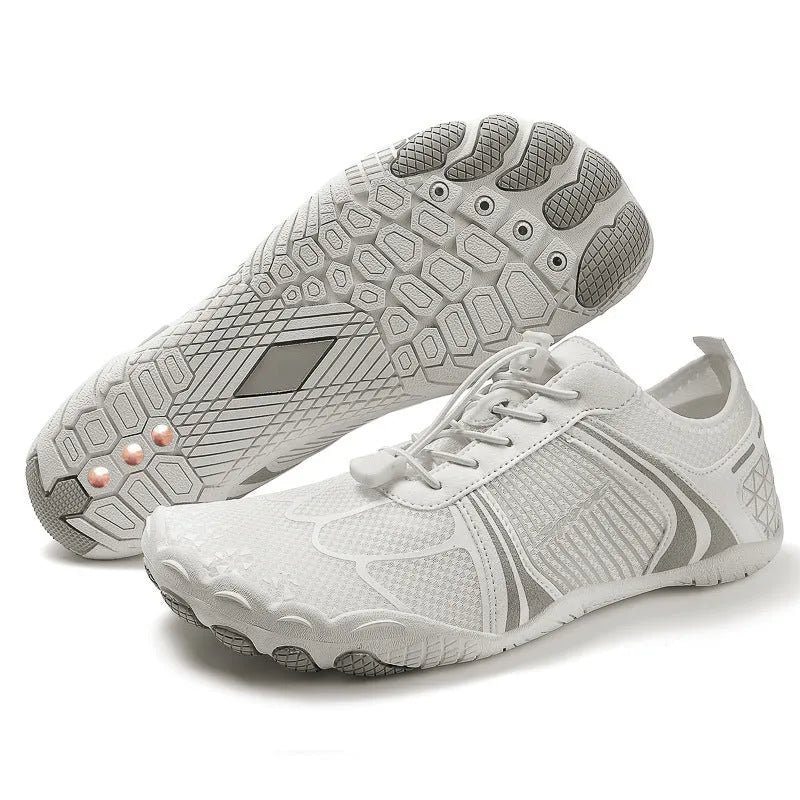 Anti-static conductive shoes with breathable mesh upper, low-top design, available in H08 Black colour.