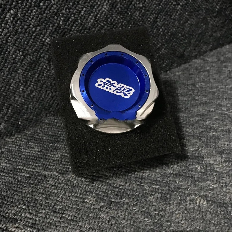 Aluminium alloy oil filter cap for Honda cars in multiple colour options