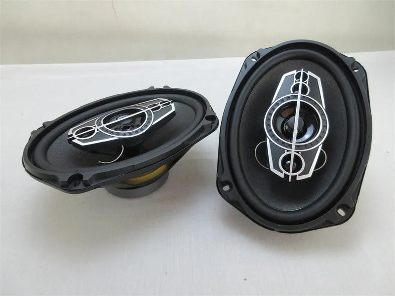 TS-A6995S 6x9 coaxial car speaker with rubber surround and iron basin rack for audio modification