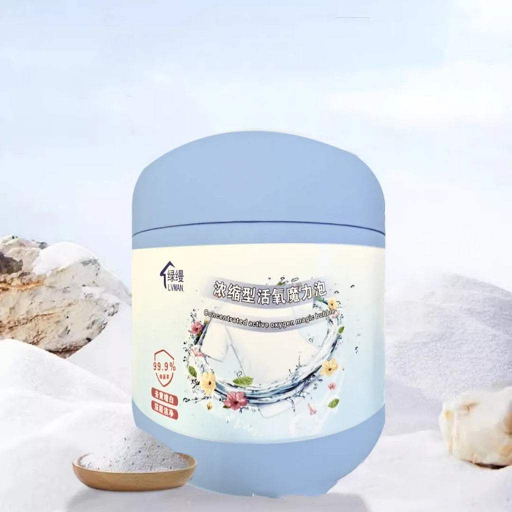 400g bottle of Strong Decontamination Salt Fizzer Active Oxygen Bleaching Powder