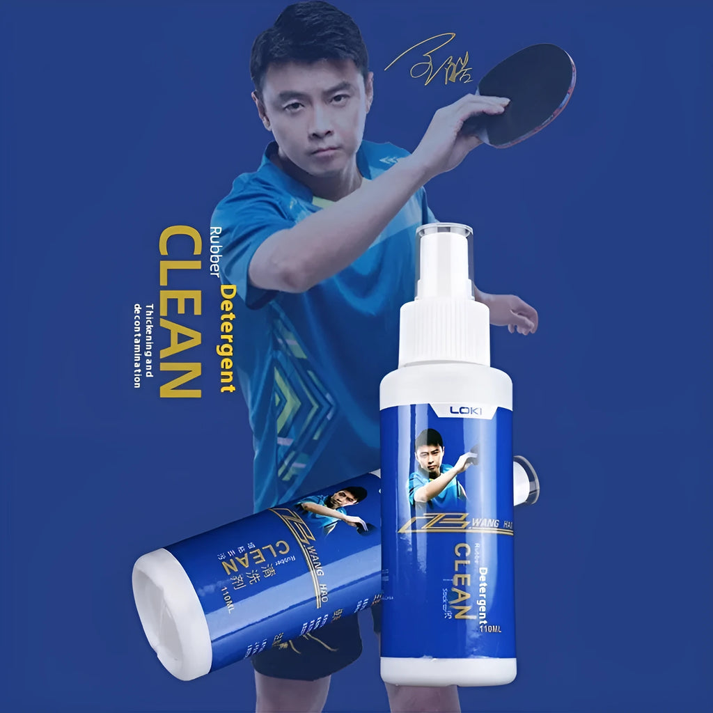 110ml bottle of table tennis rubber cleaning agent liquid cleaner for blade coverings
