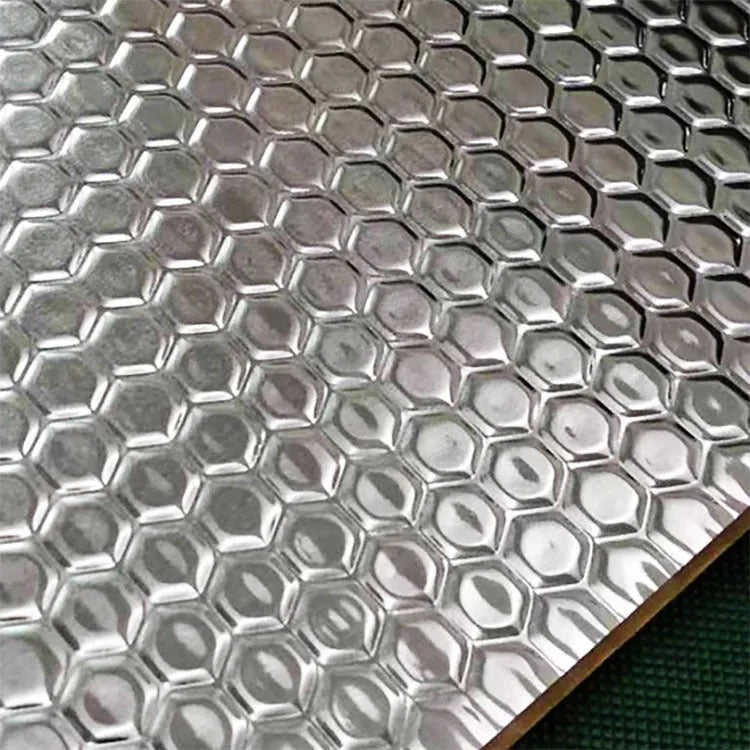 Self-adhesive butyl rubber vibration plate 2mm x 600mm x 6m for car sound insulation