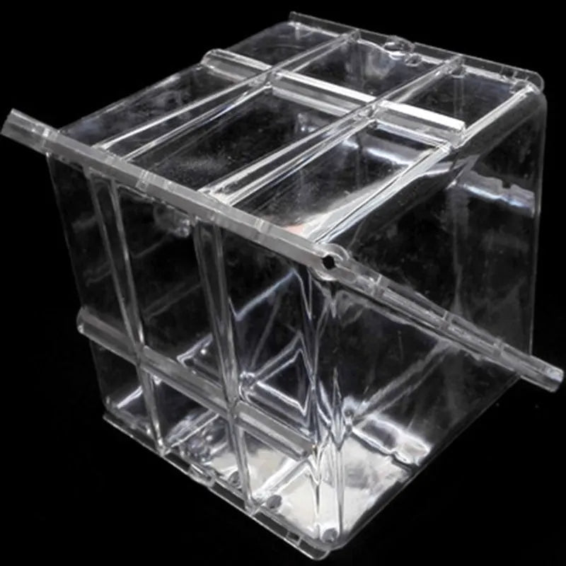 Square plastic watermelon growth mould measuring 13x13x13cm for shaping fruits on farms