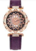 32mm round ladies fashion watch with mineral glass and pin buckle clasp in multiple colour options